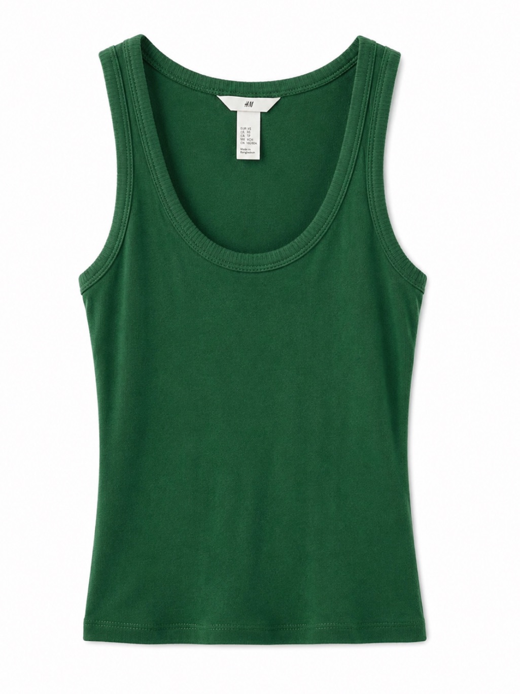 H&M Parrot Green Tank Top